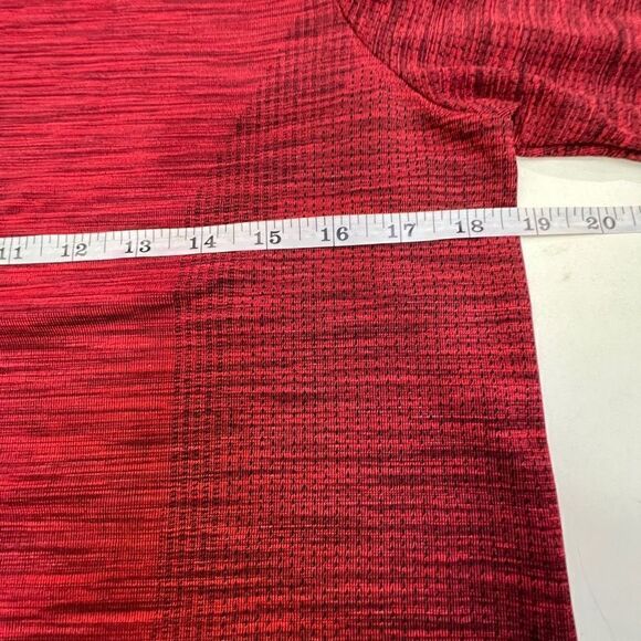 Hooded sweatshirt Under Armour UA THREADBORNE Fitted Dark Red S Heat Gear - Picture 4 of 4